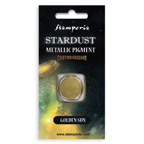 Сух пигмент , Злато - Stardust Metallic Pigment Golden Sun 0,5g