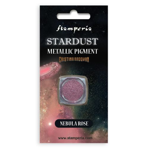 Сух пигмент , Роза - Stardust Metallic Pigment Nebula Rose 0,5g