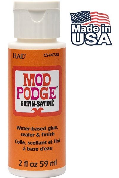 MOD PODGE SATIN, USA - ЛАК / лепило за колажи 