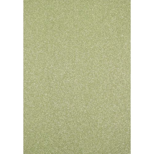 Florence • Glitter paper A4 250g Light green - Глитер картон 250 гр. А4