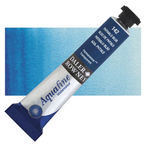 Watercolour Daler Rowney Aquafine  - PHTHALO BLUE 142