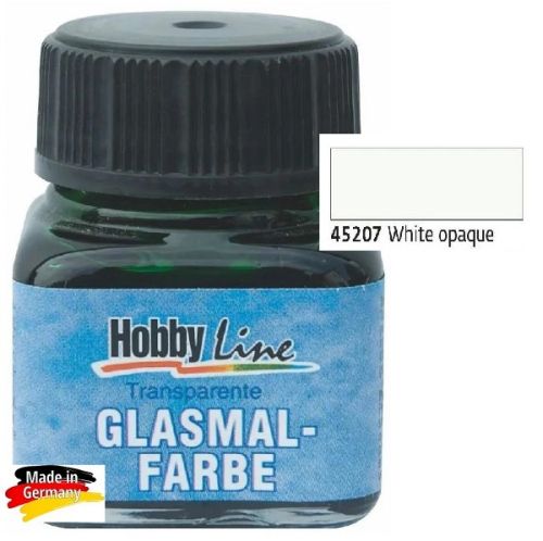Hobbyline GLASMALFARBE - Витражна боя за стъкло и др. 50 мл. - ПРОЗРАЧНА 