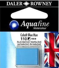 ROWNEY AQUAFINE Watercolour PAN - Акварел на кубче # COBALT BLUE