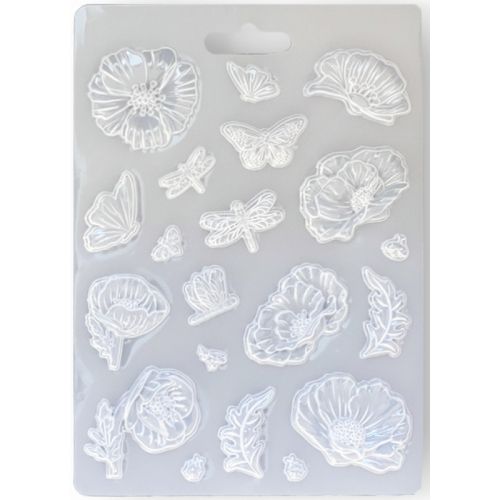 Stamperia, Soft Mould A5 - Sunflower Art flowers