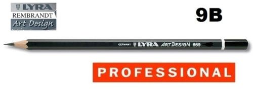 LYRA REMBRANDT ART DESIGN - Дизайнерски графитен молив 9B