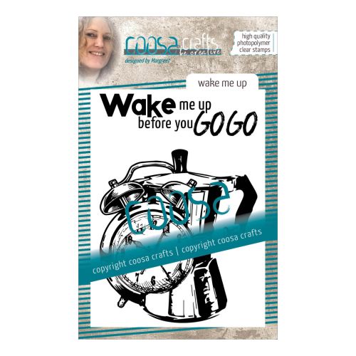 COOSA Crafts • Clear stamp Fusion #11 Wake me up