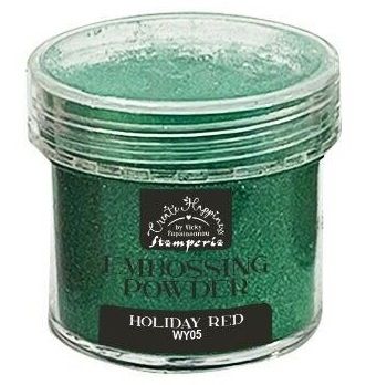 Create Happiness Embossing Powder Gr 18 - Holiday Green