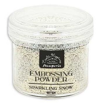 Create Happiness Embossing Powder Gr 18 - Sparkling Snow