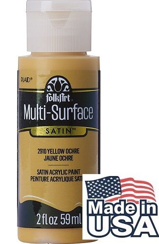Multi-Surface Satin • Yellow Ochre - Декорфин акрил за всякаква повърхност, 59мл.