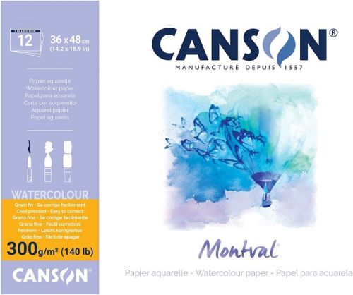 CANSON MONTVAL PAD A3 300g 