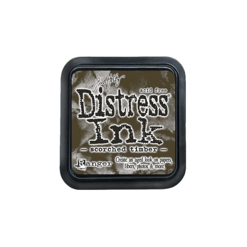 Distress ink pad by Tim Holtz - Тампон, "Дистрес" техника - Scorched Timber