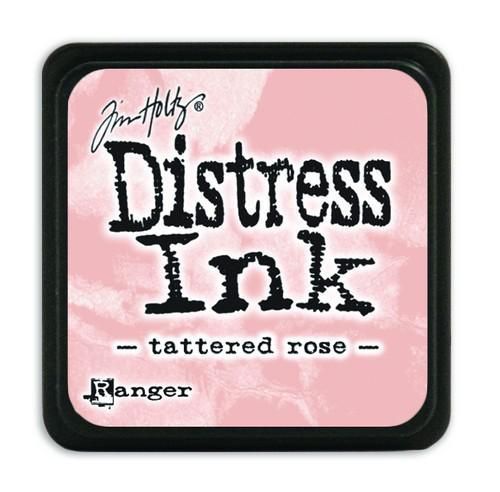NEW MINI Distress ink pad by Tim Holtz - Тампон, "Дистрес" техника - tattered rose