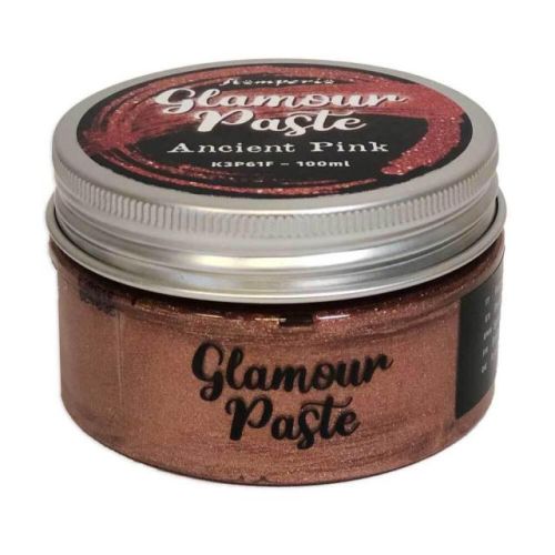 Glamour Paste ml 100 - Глитер структурна  паста - 100 мл. Старинна роза