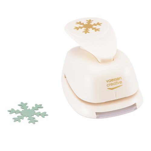 Vaessen Creative • Craft Punch Snowflake Icy Wonder Maxi, 3.3 x 3.8 cm