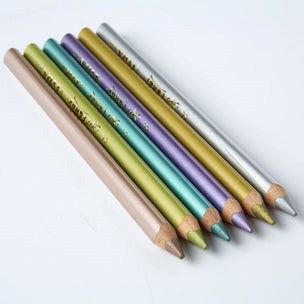 LYRA, SUPER FERBY - Металик серия цветни моливи # 6цв