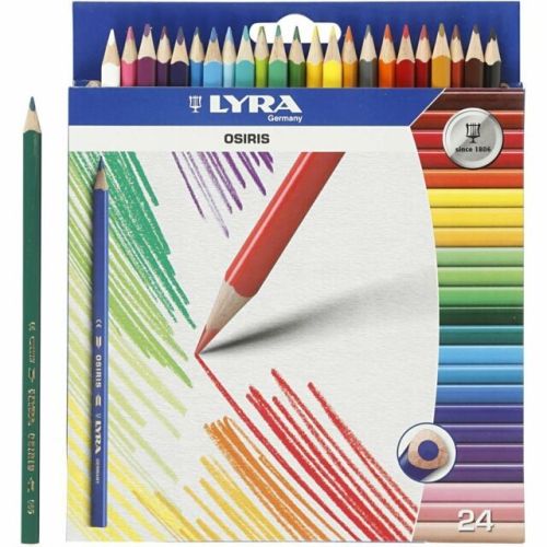 LYRA OSIRIS PRO - Стандарт серия цветни моливи # 24цв