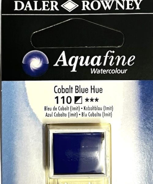 ROWNEY AQUAFINE Watercolour PAN - Акварел на кубче # COBALT BLUE