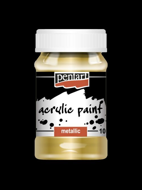 PENTART - acrylic paint - Pearl Gold