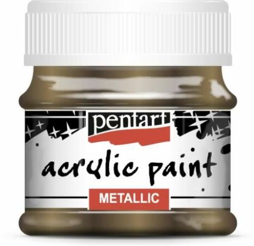 PENTART - acrylic paint - Pearl Sparkling Gold