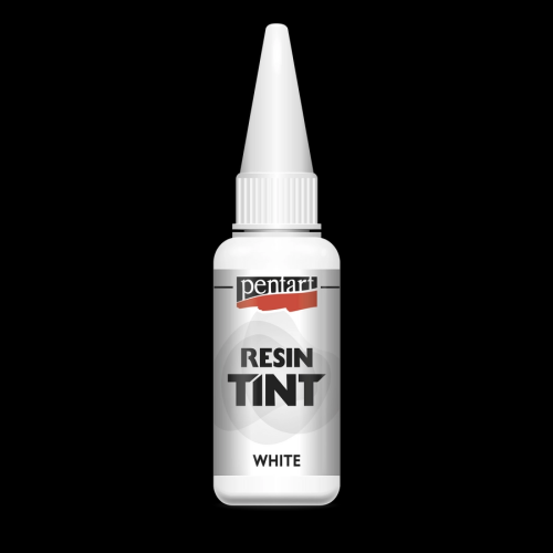PENTART - RESIN TINT, 20 ml. - White