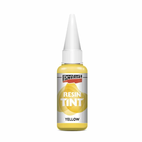 PENTART - RESIN TINT, 20 ml. - Yellow