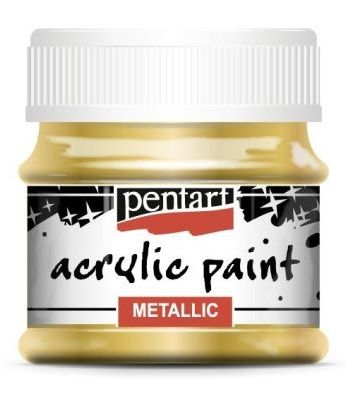 PENTART - acrylic paint - Pearl Gold