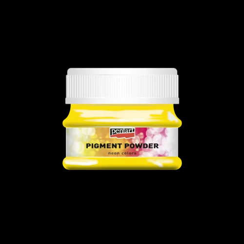 PENTART - PIGMENT POWDER, 6 gr. - Neon yellow