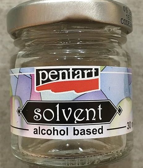 PENTART - GLASS SOLVENT  30 ml.