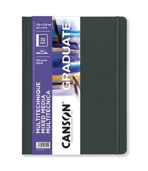 Graduate Mixed Media Art Book, 21.6cm x 27.9cm (200gsm) 