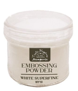 Create Happiness Embossing Powder Gr 18 -  White Superfine