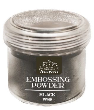 Create Happiness Embossing Powder Gr 18 -  Black