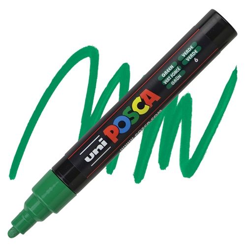 ACRYLIC MARKER POSCA PC-5M MEDIUM GREEN