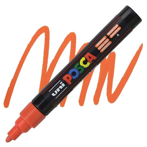 ACRYLIC MARKER POSCA PC-5M MEDIUM ORANGE 