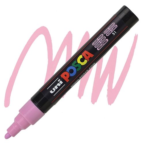 ACRYLIC MARKER POSCA PC-5M MEDIUM LT PINK