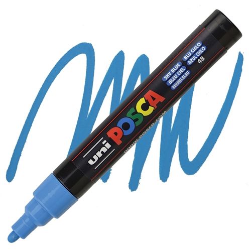 ACRYLIC MARKER POSCA PC-5M MEDIUM SKY BLUE