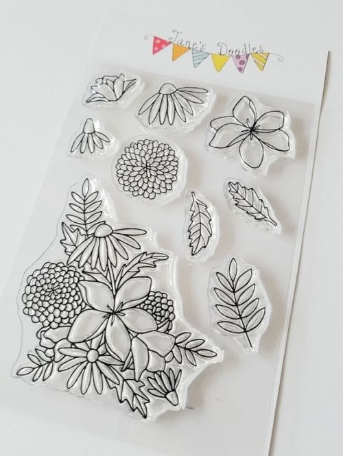 Wild Flowers Clear Stamps