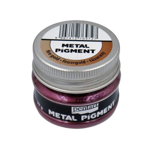 PENTART - METAL PIGMENT, 20 gr. - fiery gold