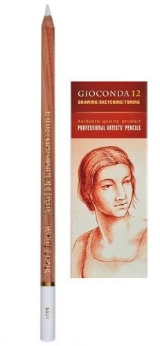 GIOCONDA White chalk in pencil