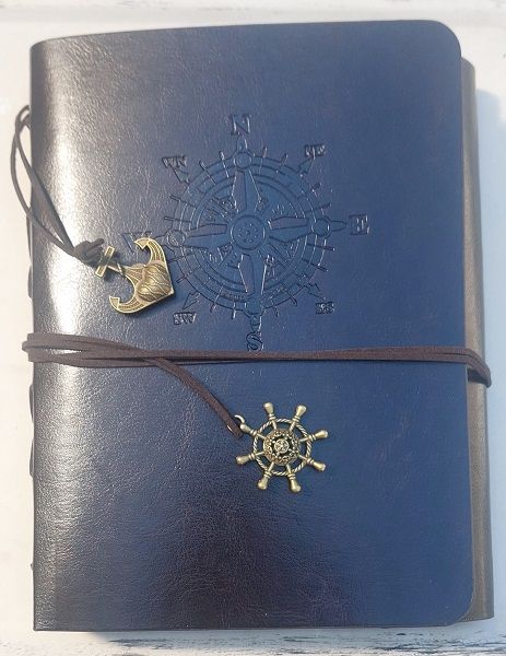 VINTAGE JAP BOOK - 25х18cм MARINE DARK BLUE