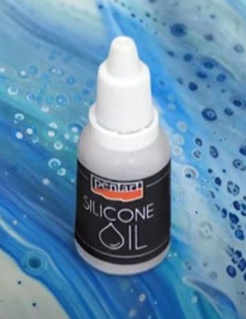 PENTART - SILICONE OIL for POURING MEDIUM, 20 ml.