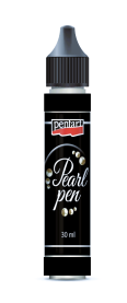 PENTART Перлен пен 30 ml. - Диамантено черно