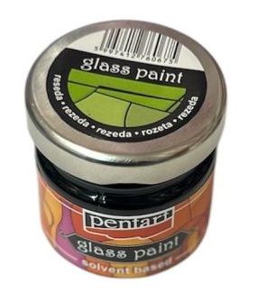 PENTART - GLASS PAINTS solvent 30 ml - Reseda