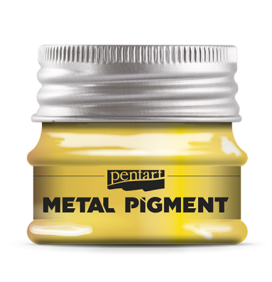 PENTART PIGMENT POWDER, 10 gr. - Metallic gold