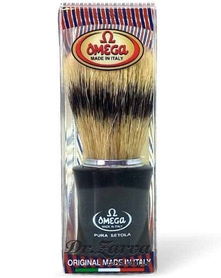 OMEGA 11868 Pure bristle shaving brush - италианска четка за бръснене 