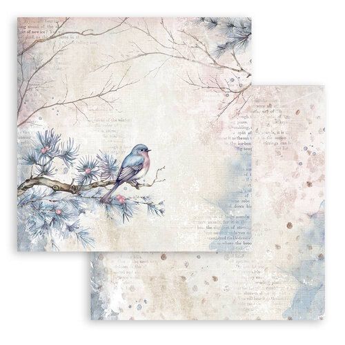 STAMPERIA, Create Happiness Dewdrops Bird 12x12 Inch Paper Sheets