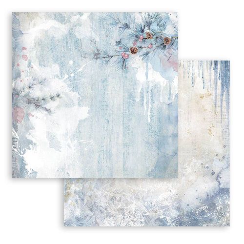 STAMPERIA, Create Happiness Dewdrops Branch 12x12 Inch Paper Sheets