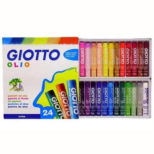 # GIOTTO MAXI OIL PASTELS 24  - Фини маслени пастели 24цв