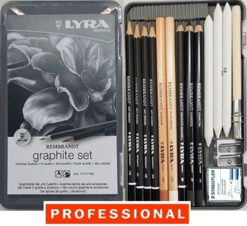 # REMBRANDT ART GRAPHITE SET - комплект моливи и пособия за графика и дизайн 