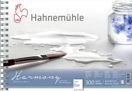 HAHNEMUHLE HARMONY OUGH А4, 300gsm, 12sheets  SPIRAL BOUND