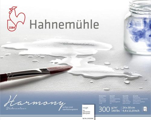 HAHNEMUHLE HARMONY 24x30cm ROUGH, 300gsm, 12sheets